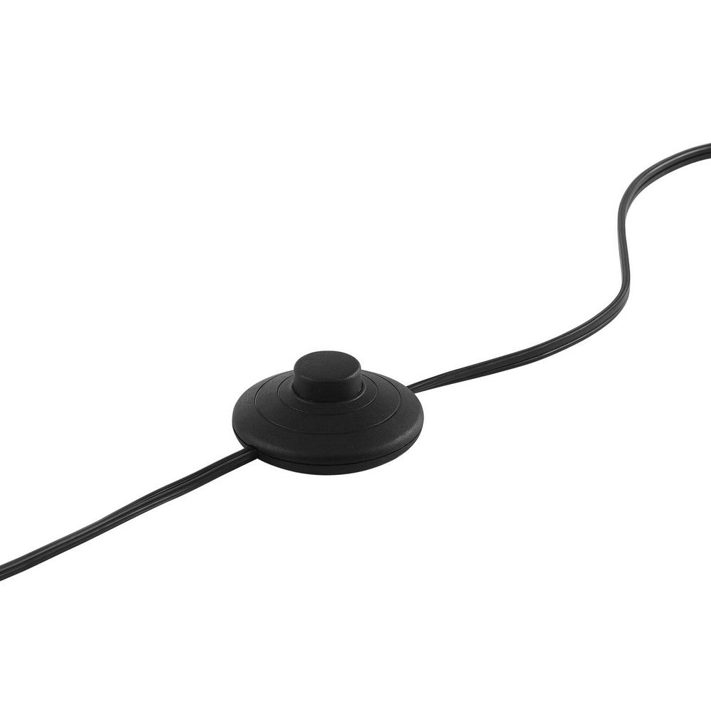 Logic Terrazzo Floor Lamp by Modway| White