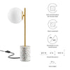 Logic Terrazzo Table Lamp - No Shipping Charges