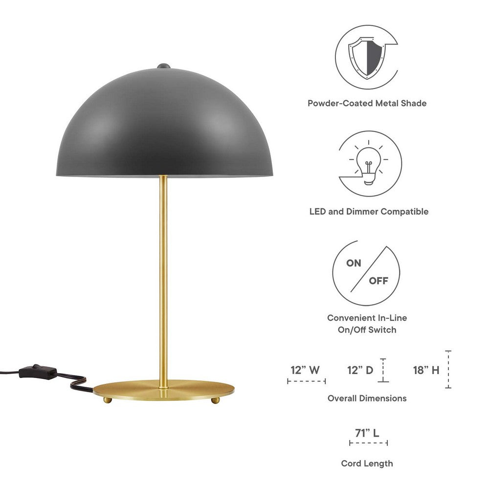 Ideal Metal Table Lamp - No Shipping Charges