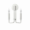Rekindle 2-Light Wall Sconce by Modway| Silver