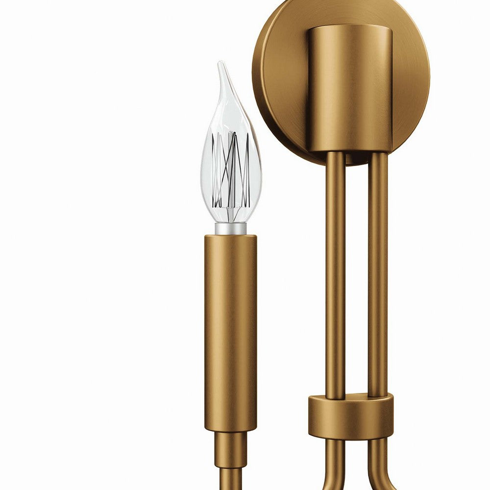 Rekindle 2-Light Wall Sconce by Modway| Brown