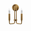 Rekindle 2-Light Wall Sconce by Modway| Brown