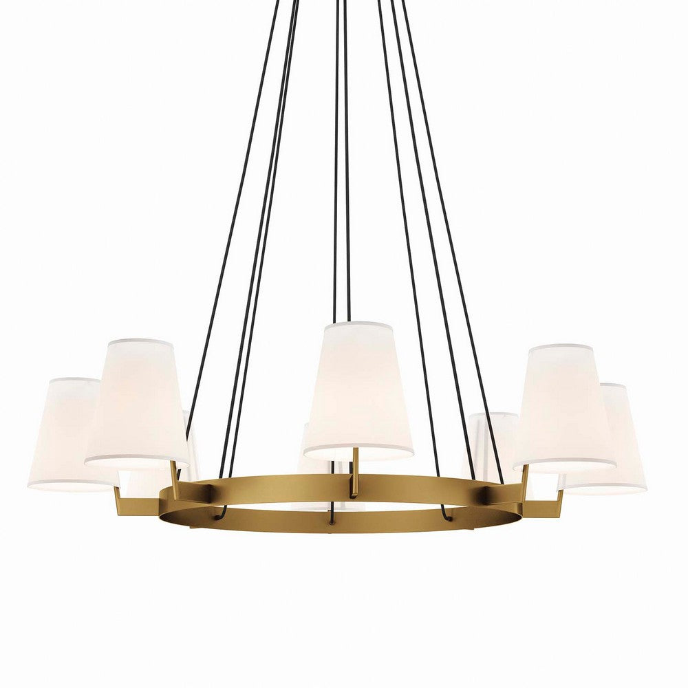 Surround 8-Light Chandelier - No Shipping Charges