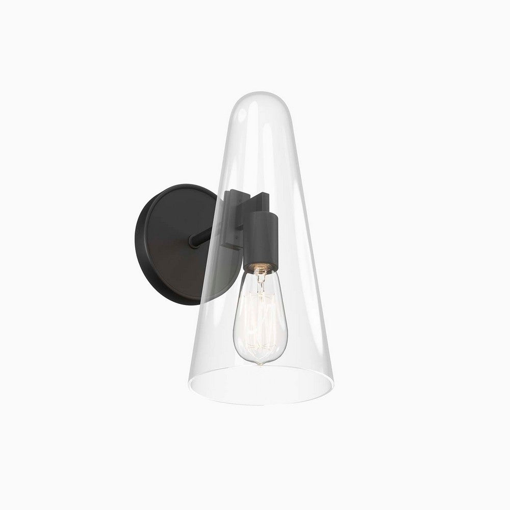 Beacon 1-Light Wall Sconce by Modway| Black