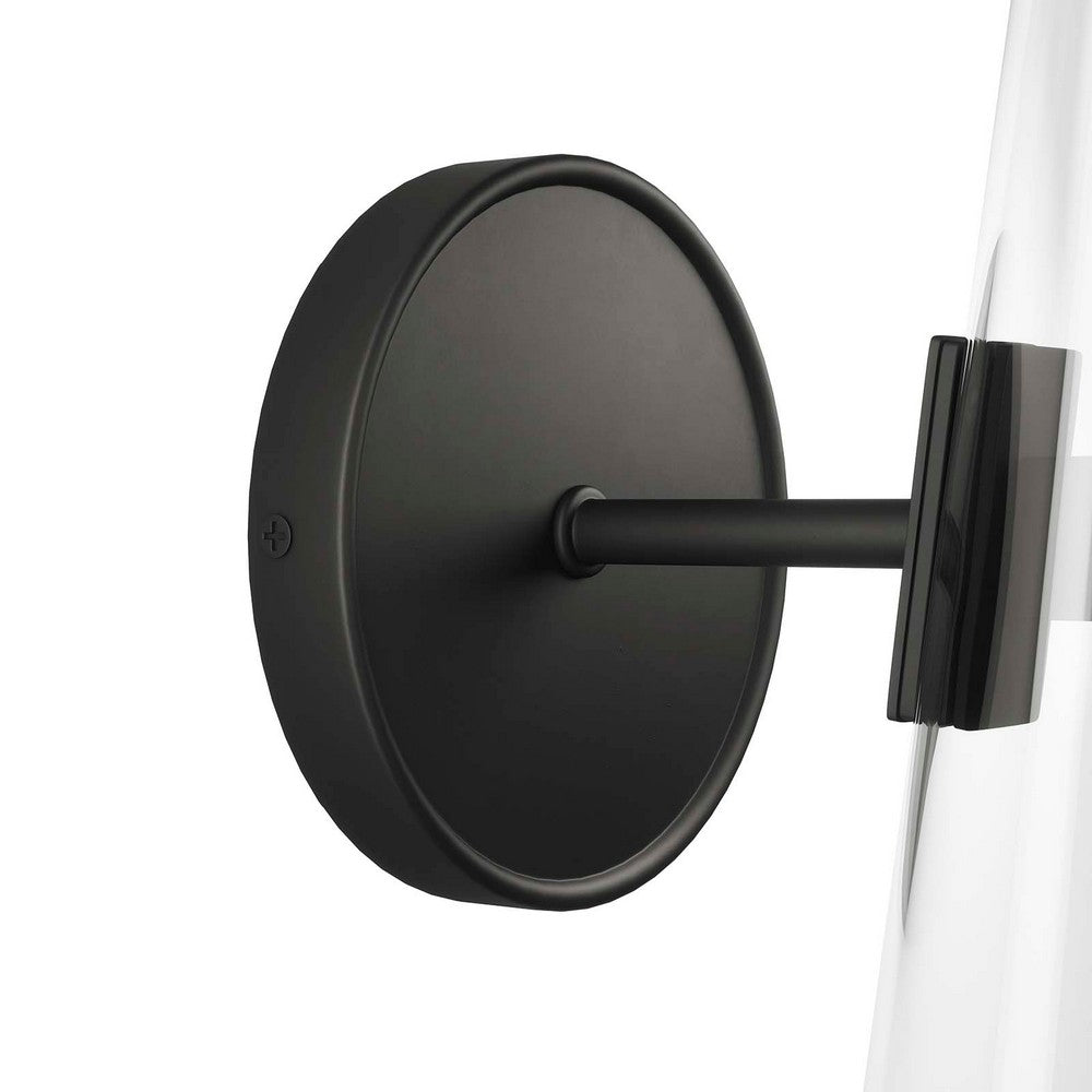 Beacon 1-Light Wall Sconce by Modway| Black