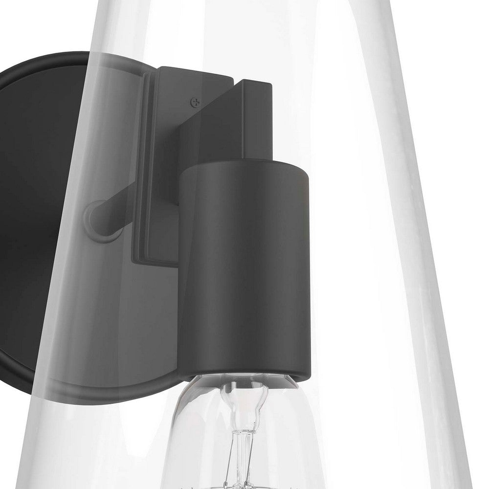 Beacon 1-Light Wall Sconce by Modway| Black