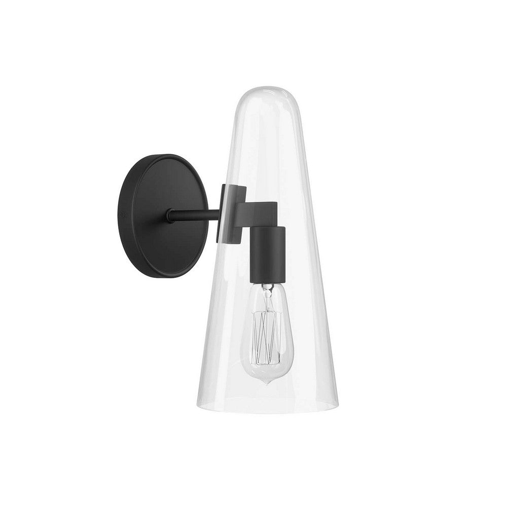 Beacon 1-Light Wall Sconce by Modway| Black