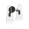 Beacon 2-Light Wall Sconce by Modway| Black