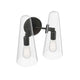 Beacon 2-Light Wall Sconce by Modway| Black