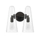 Beacon 2-Light Wall Sconce by Modway| Black