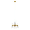 Beacon 3-Light Pendant Light by Modway| Brown