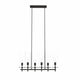 Skylark 6-Light Chandelier by Modway| Black