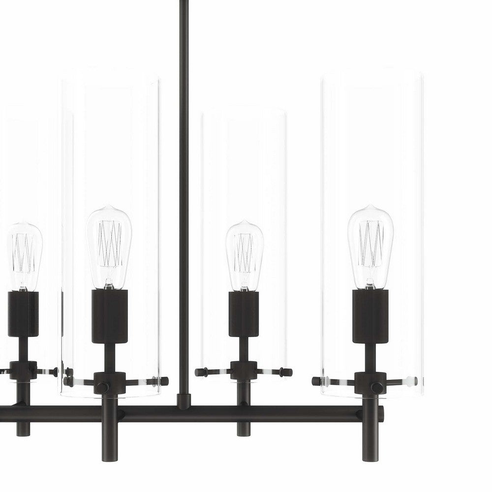 Skylark 6-Light Chandelier by Modway| Black