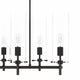 Skylark 6-Light Chandelier by Modway| Black