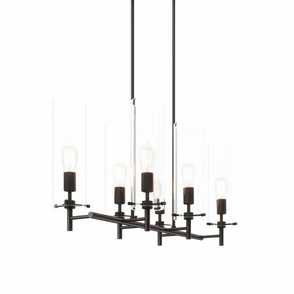 Skylark 6-Light Chandelier by Modway| Black