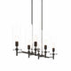 Skylark 6-Light Chandelier by Modway| Black