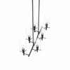 Skylark 6-Light Chandelier by Modway| Black