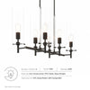 Skylark 6-Light Chandelier by Modway| Black