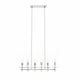 Skylark 6-Light Chandelier by Modway| Silver