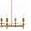 Skylark 6-Light Chandelier by Modway| Brown
