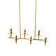 Skylark 6-Light Chandelier by Modway| Brown
