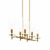 Skylark 6-Light Chandelier by Modway| Brown