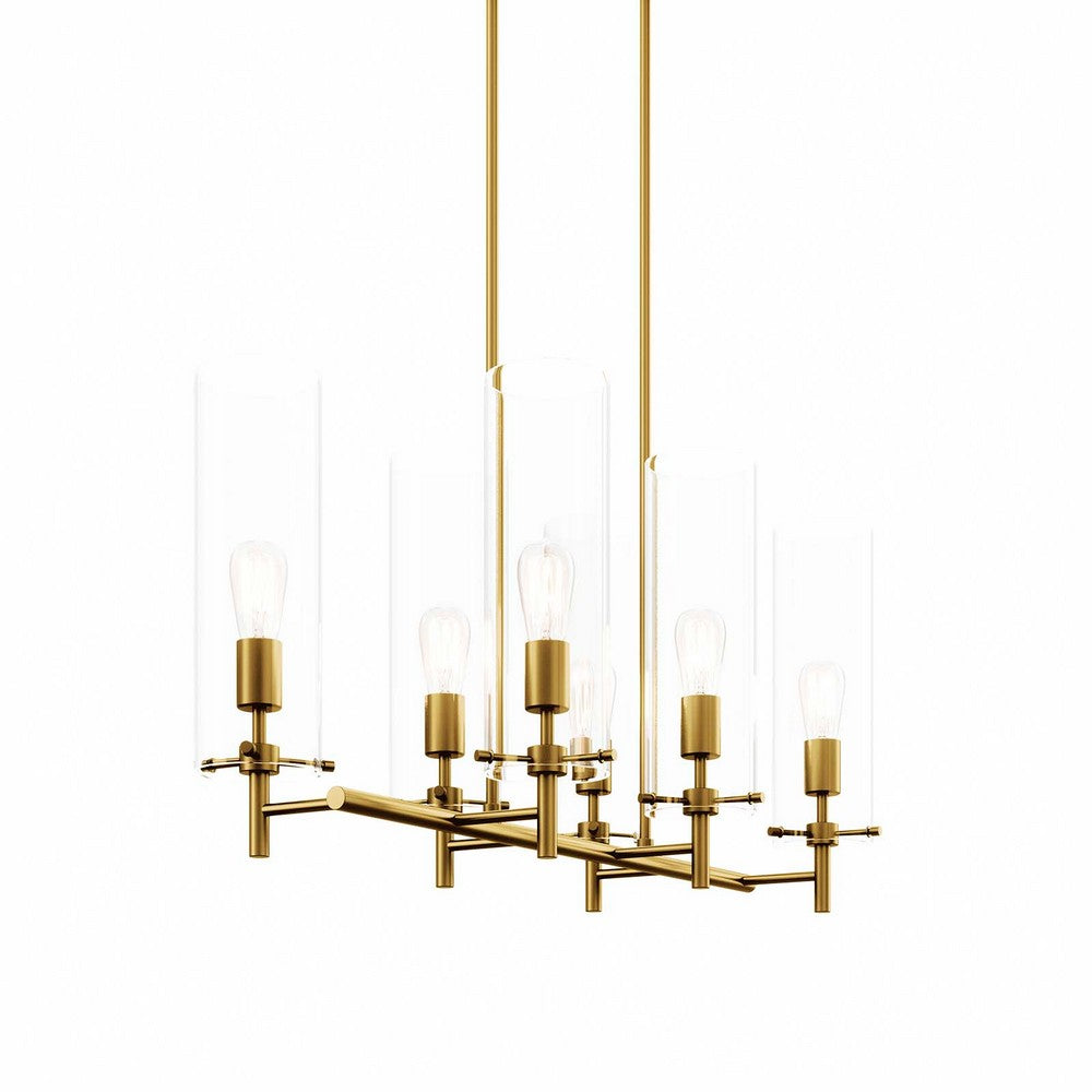 Skylark 6-Light Chandelier by Modway| Brown