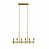 Skylark 6-Light Chandelier by Modway| Brown