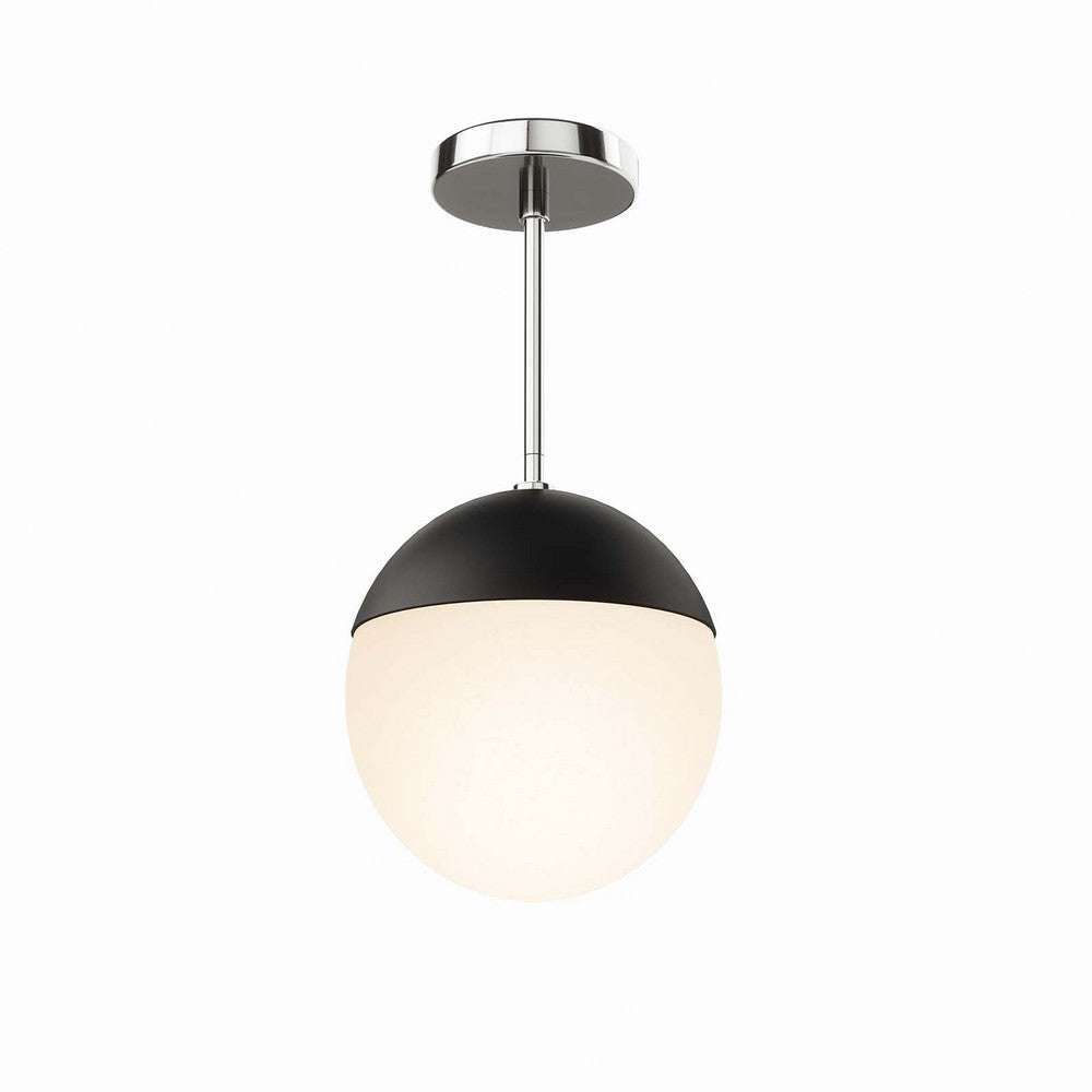 Stellar 1-Light Pendant Light by Modway| Silver