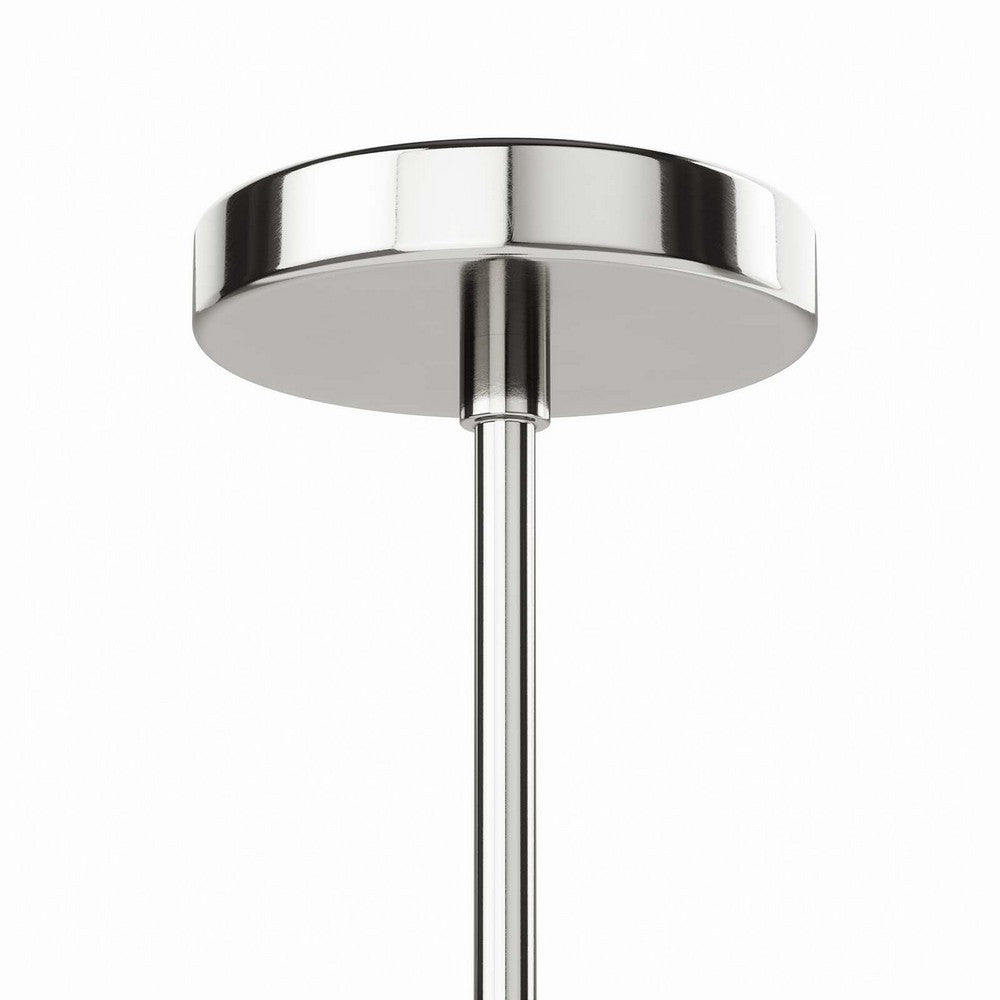 Stellar 1-Light Pendant Light by Modway| Silver