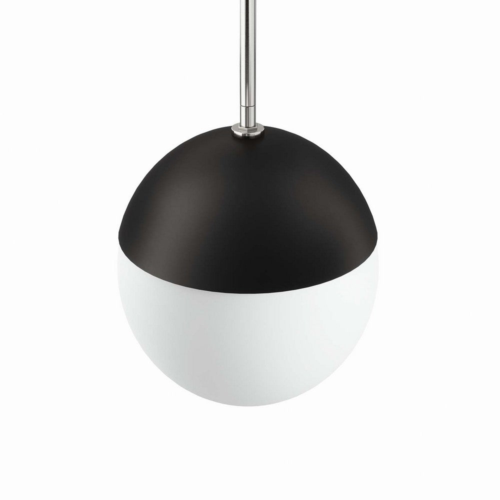 Stellar 1-Light Pendant Light by Modway| Silver