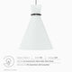 Starlight 1-Light Pendant Light by Modway| Silver