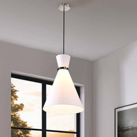 Starlight 1-Light Pendant Light by Modway| Silver