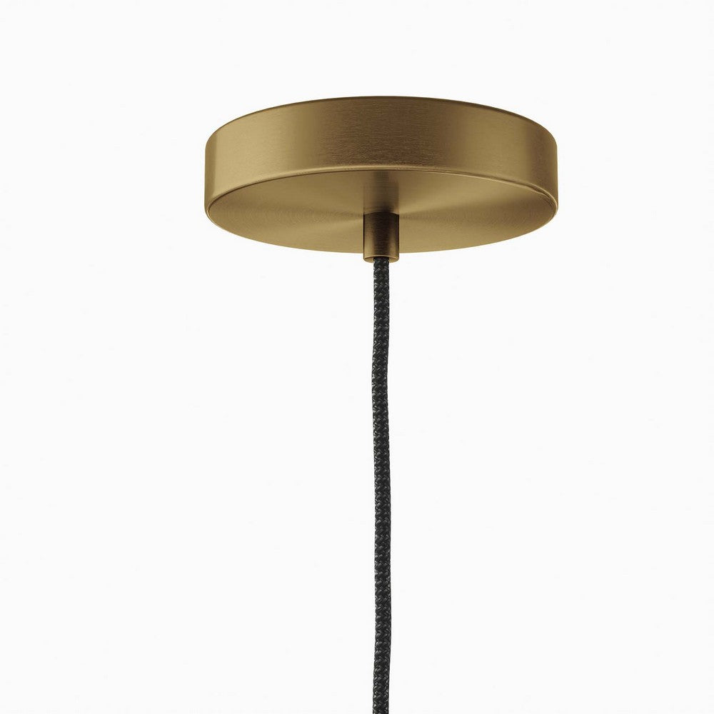 Starlight 1-Light Pendant Light by Modway| Brown