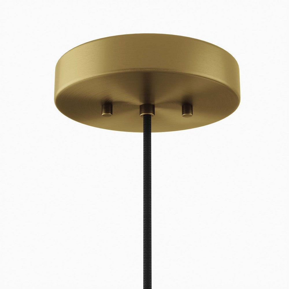 Avenue 1-Light Pendant Light by Modway| Brown