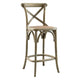 Modway Gear Counter Stool with Gray Finish EEI-5667-GRY