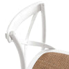Modway Gear X-Back Wood Bar Stool in White