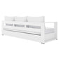 Modway Tahoe Outdoor Patio Powder-Coated Aluminum Sofa White White MDY-EEI-5676-WHI-WHI