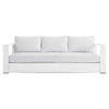 Modway Tahoe Outdoor Patio Powder-Coated Aluminum Sofa White White MDY-EEI-5676-WHI-WHI