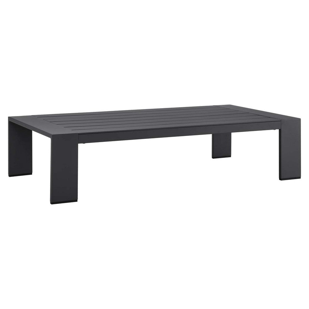 Tahoe Outdoor Patio Powder-Coated Aluminum Coffee Table - No Shipping Charges