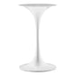 Modway Lippa Side Table White Black MDY-EEI-5680-WHI-BLK