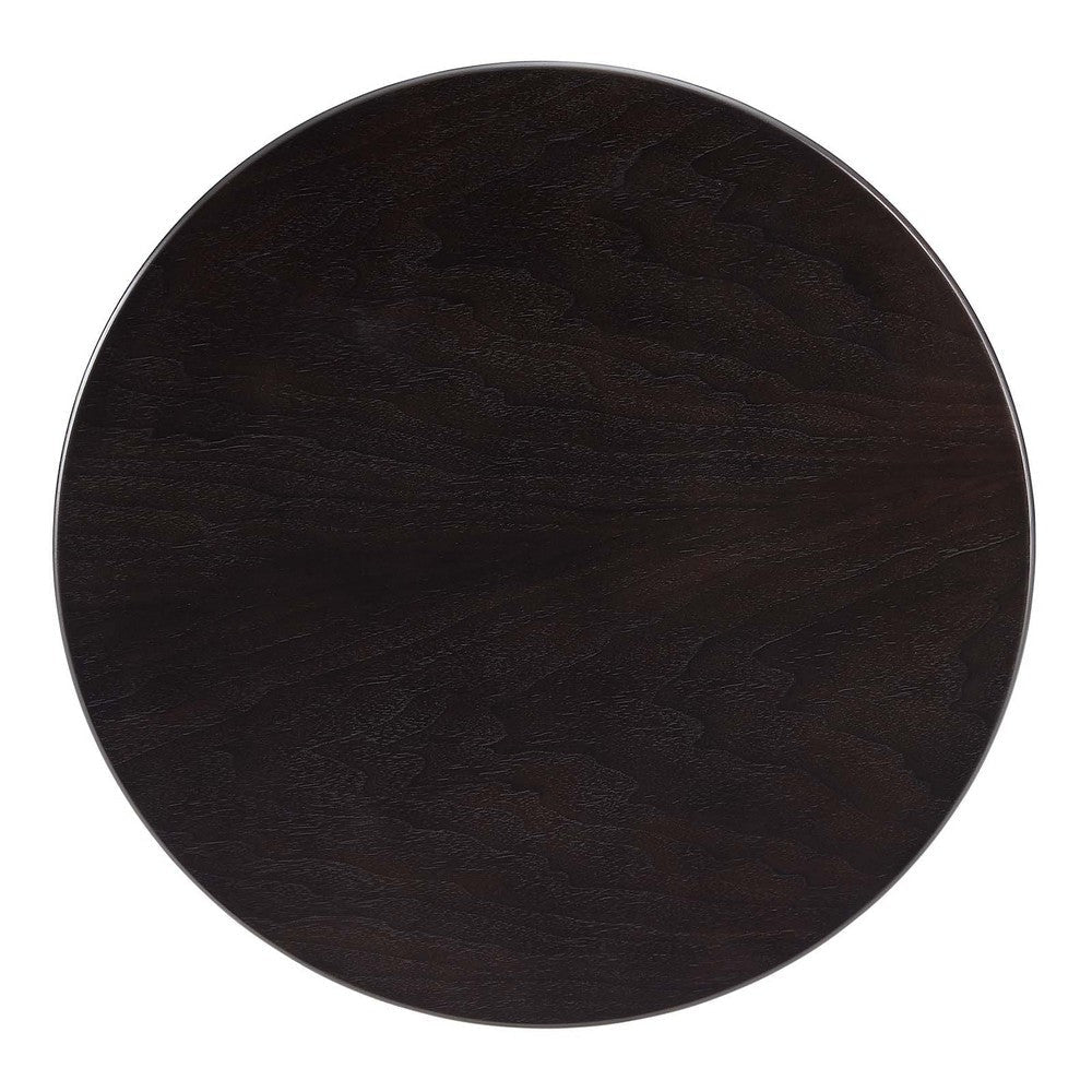 Modway Lippa Dining Table Brown MDY-EEI-5689-BLK-WAL