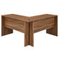 Venture L-Shaped Wood Office Desk  - No Shipping Charges