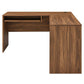 Venture L-Shaped Wood Office Desk  - No Shipping Charges