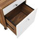 Transmit Wood File Cabinet by Modway| White