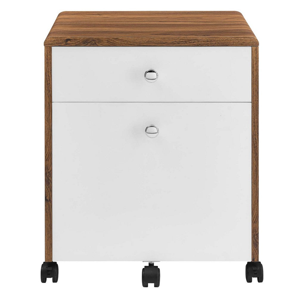 Transmit Wood File Cabinet by Modway| White
