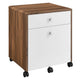 Transmit Wood File Cabinet by Modway| White