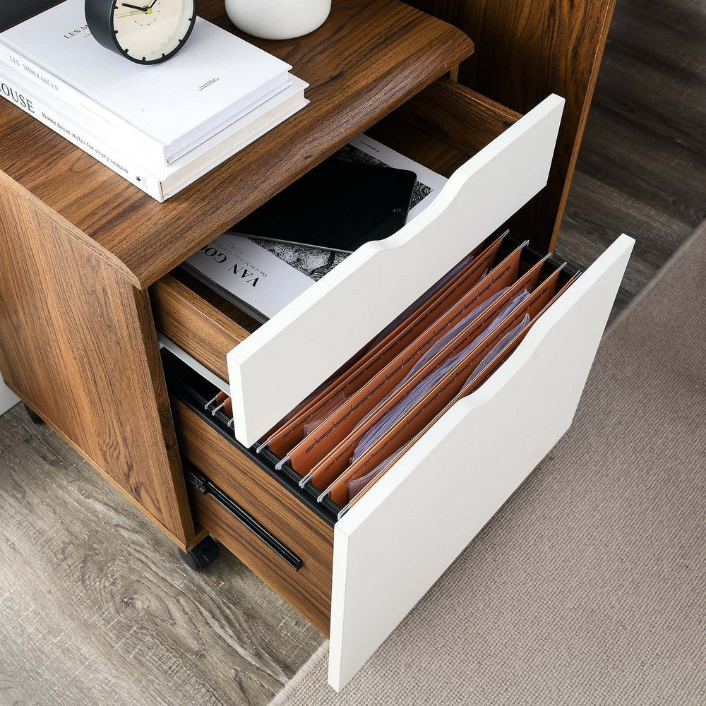 Envision Wood File Cabinet by Modway| White
