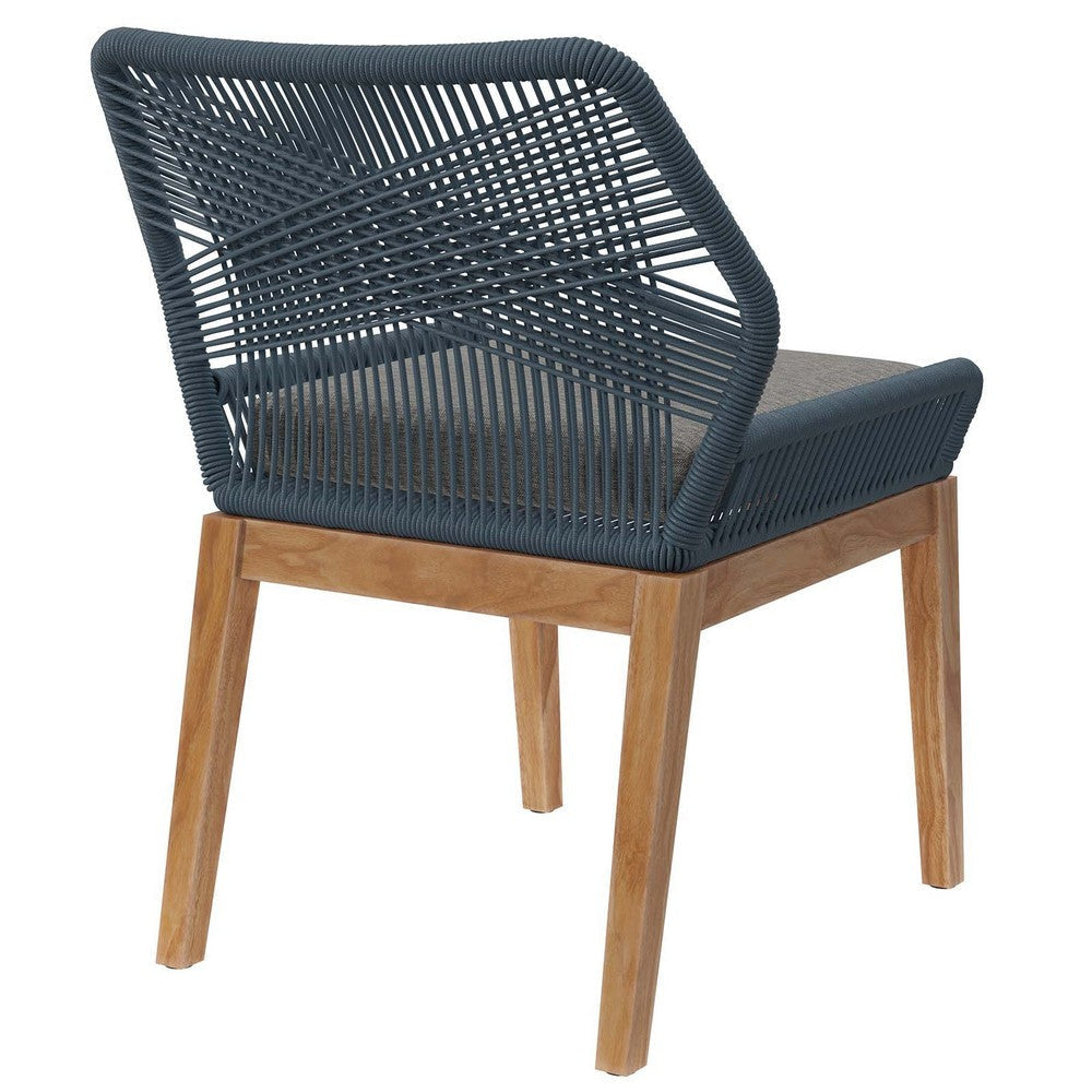 Modway Wellspring Outdoor Patio Teak Wood Dining Chair