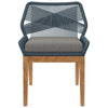 Modway Wellspring Outdoor Patio Teak Wood Dining Chair